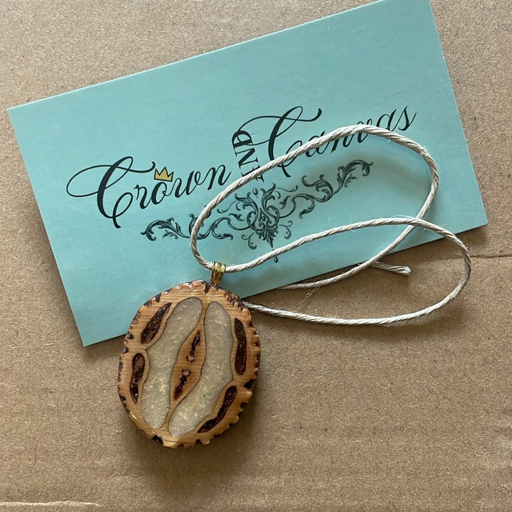Walnut Necklace - Picture 2 of 2